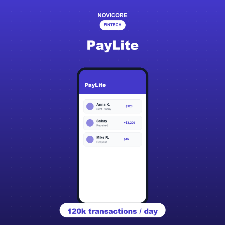 PayLite — Payments App